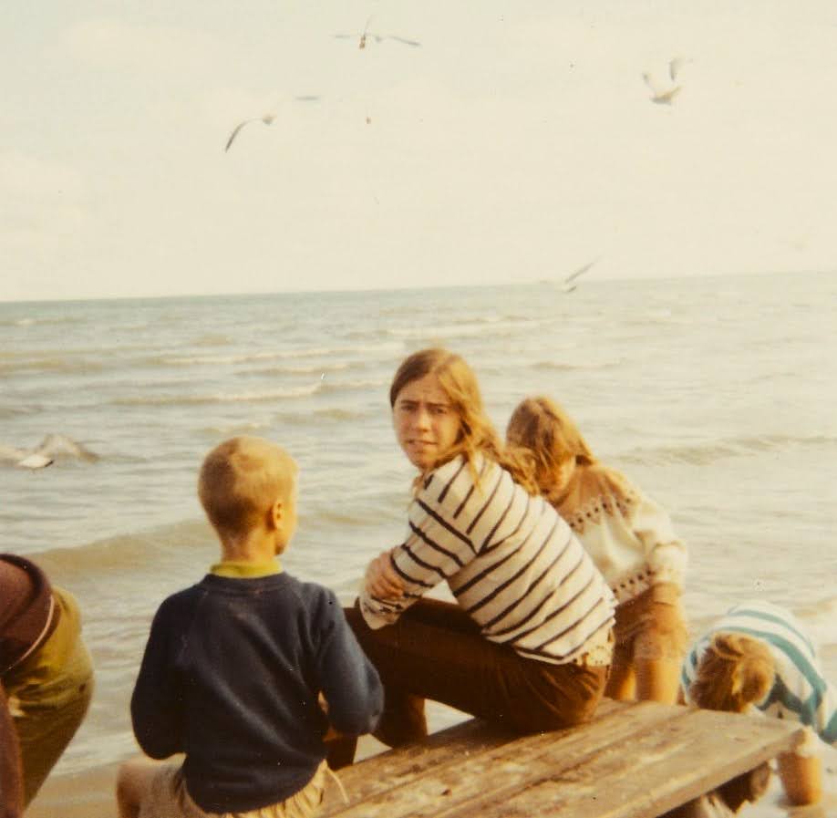 Larry at Long Beach, Canada, 1971