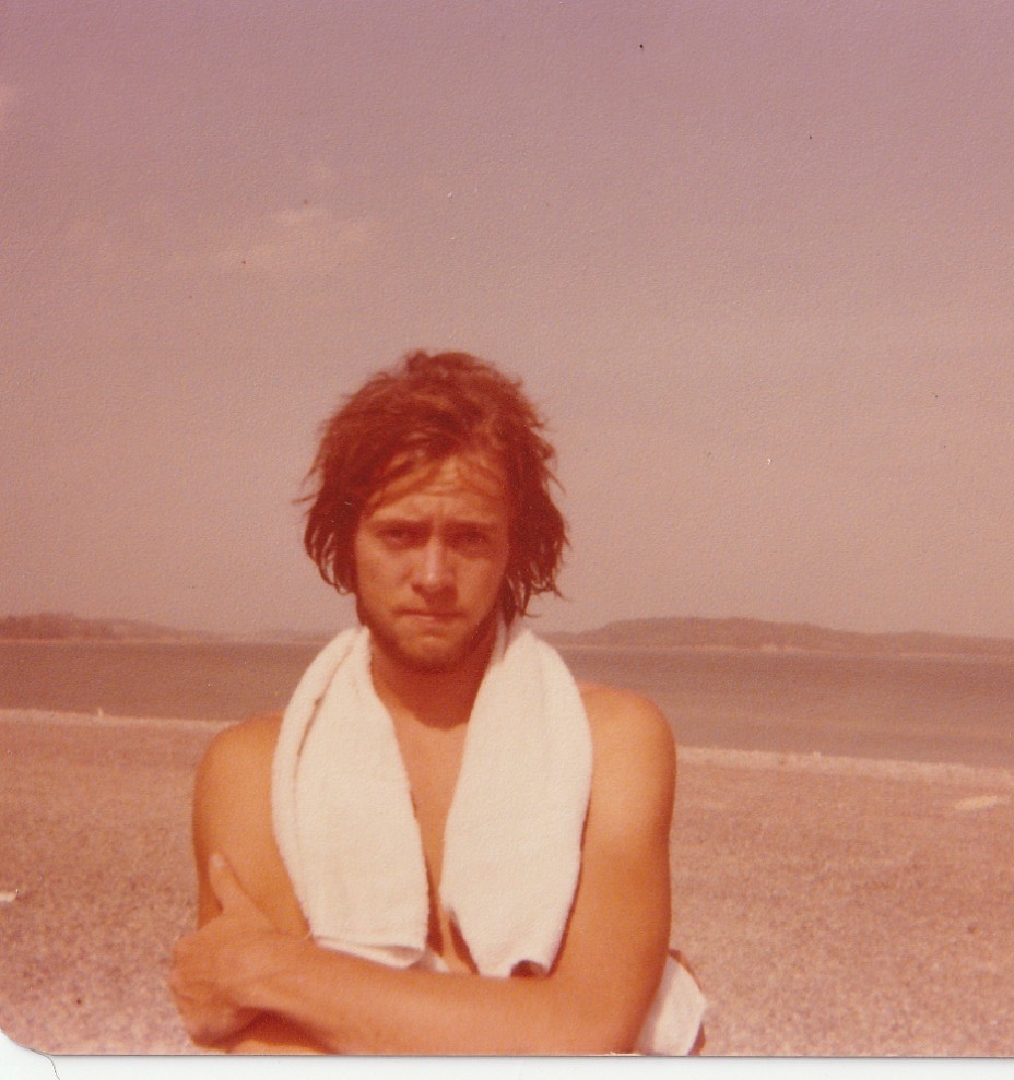 Larry near the Smoky Mountains, Tennessee, 1977