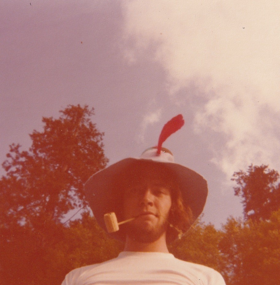 Larry near the Smoky Mountains, Tennessee, 1977