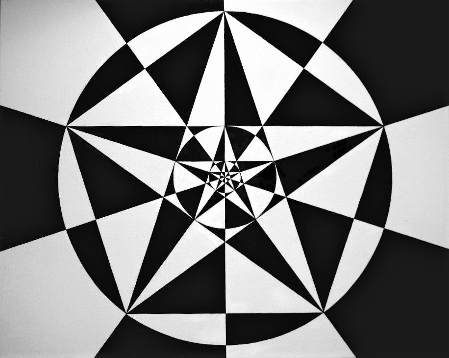 Black And White Five Pointed Stars, 2010